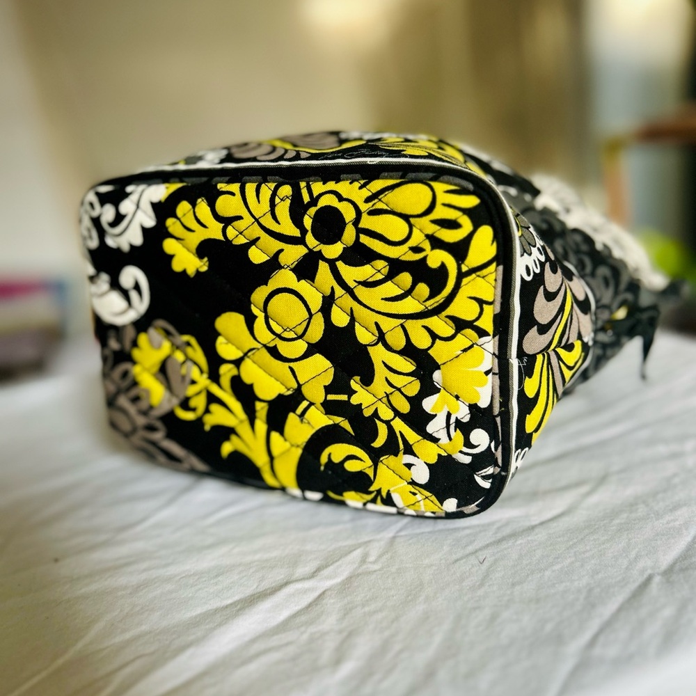 Vera Bradley Quilted Drawstring Bucket Bag - Picture 3 of 7